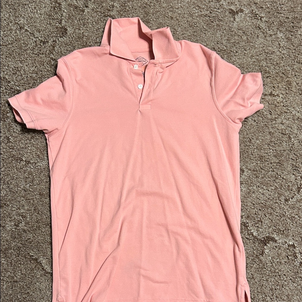 St. John's Bay Light Pink Polo Shirt